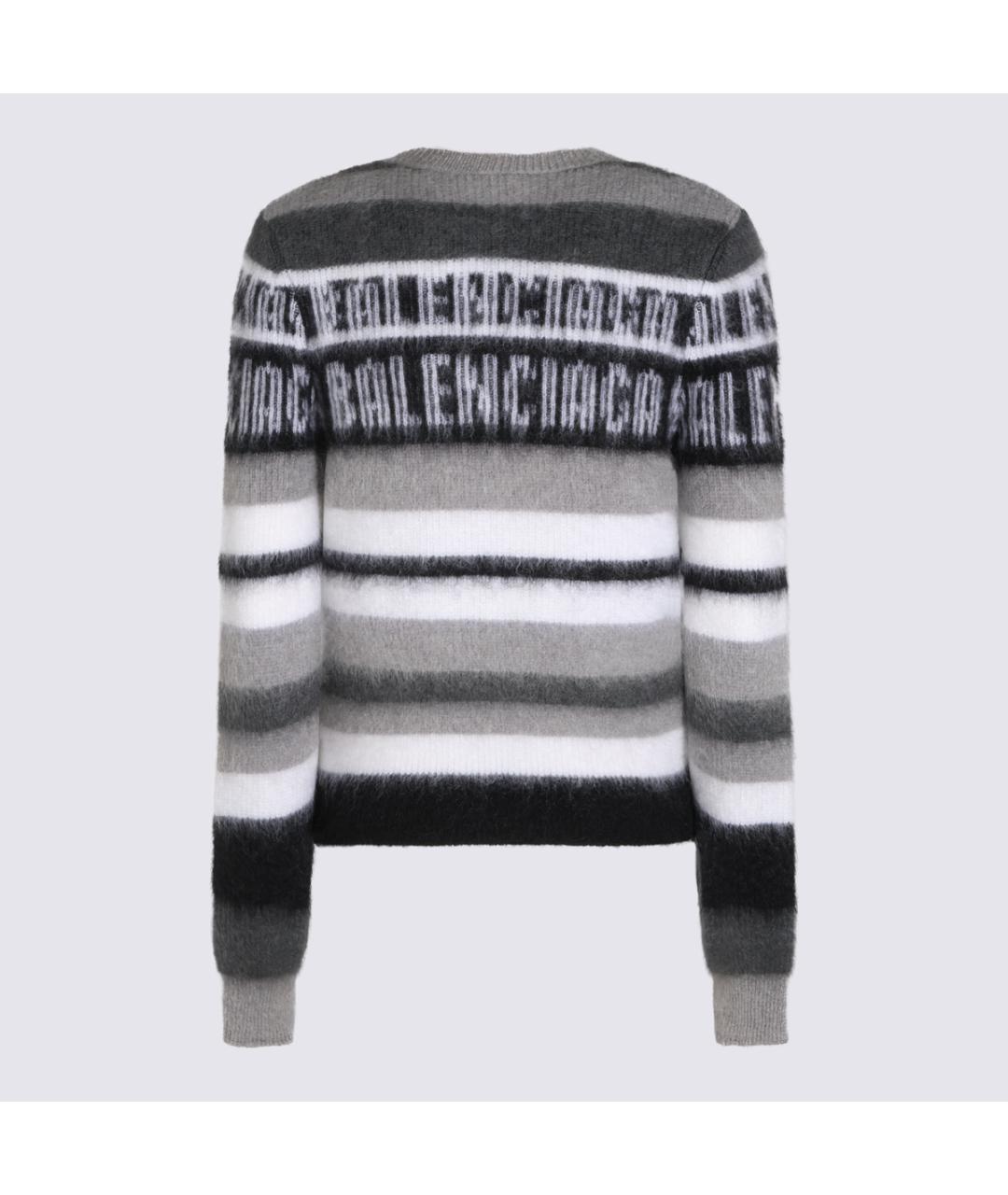 BALENCIAGA Мульти шерстяной джемпер / свитер, фото 2