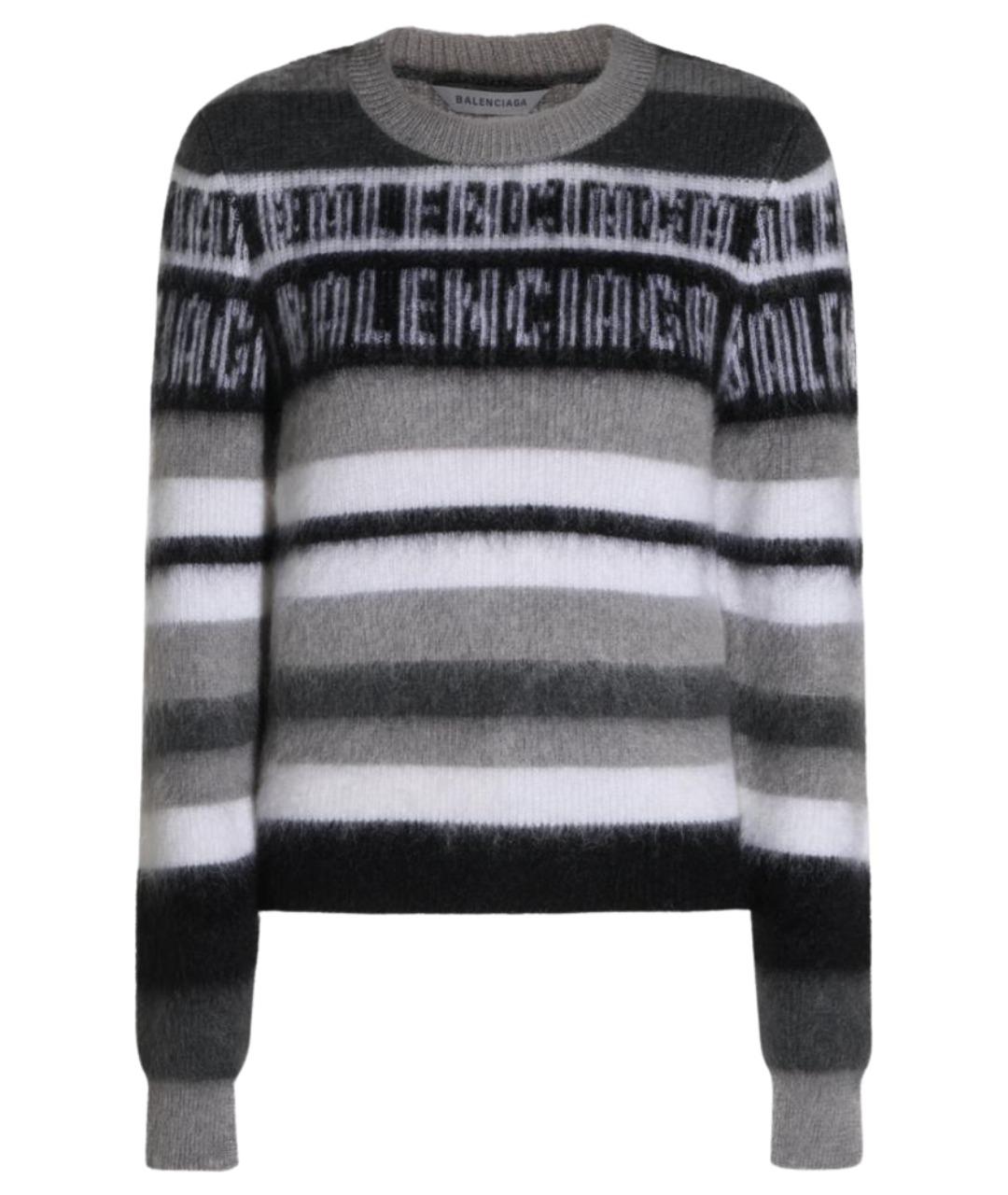 BALENCIAGA Мульти шерстяной джемпер / свитер, фото 1