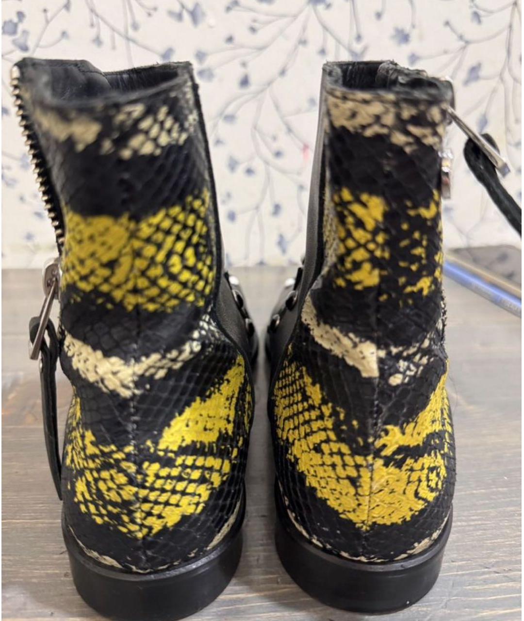ZADIG & VOLTAIRE Черные кожаные ботильоны, фото 2