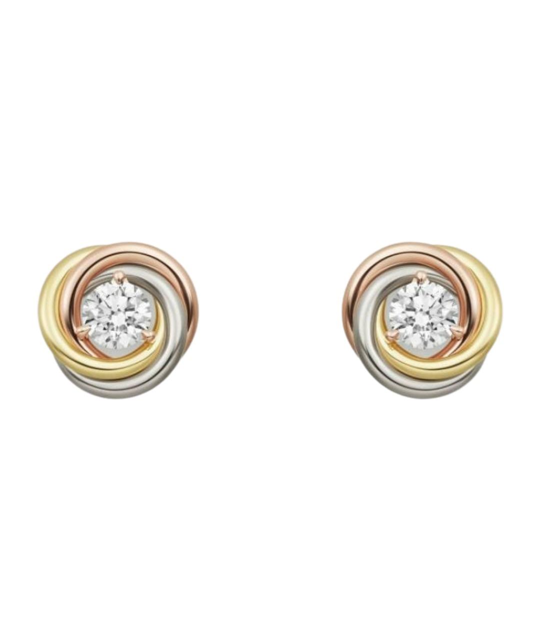 CARTIER Мульти серьги из желтого золота, фото 1