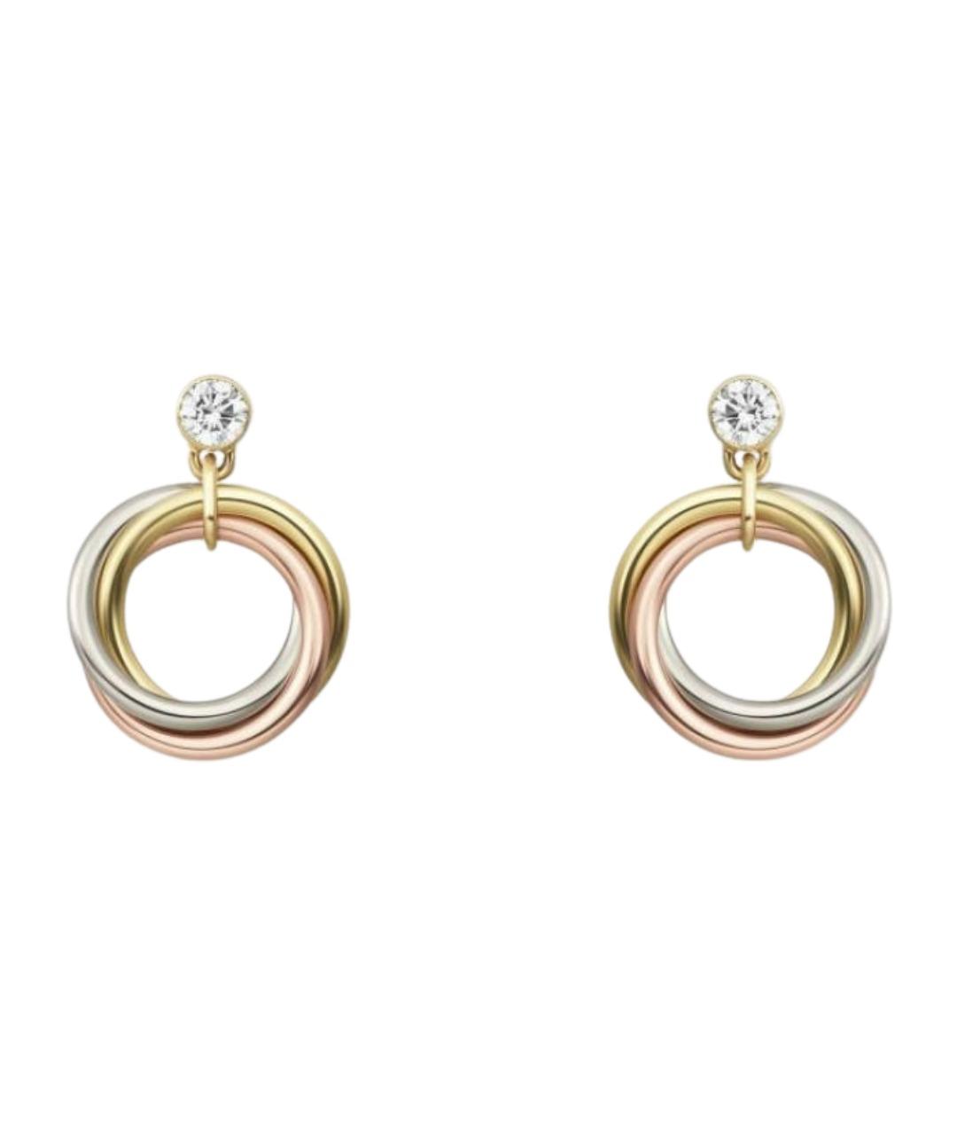 CARTIER Мульти серьги из желтого золота, фото 1