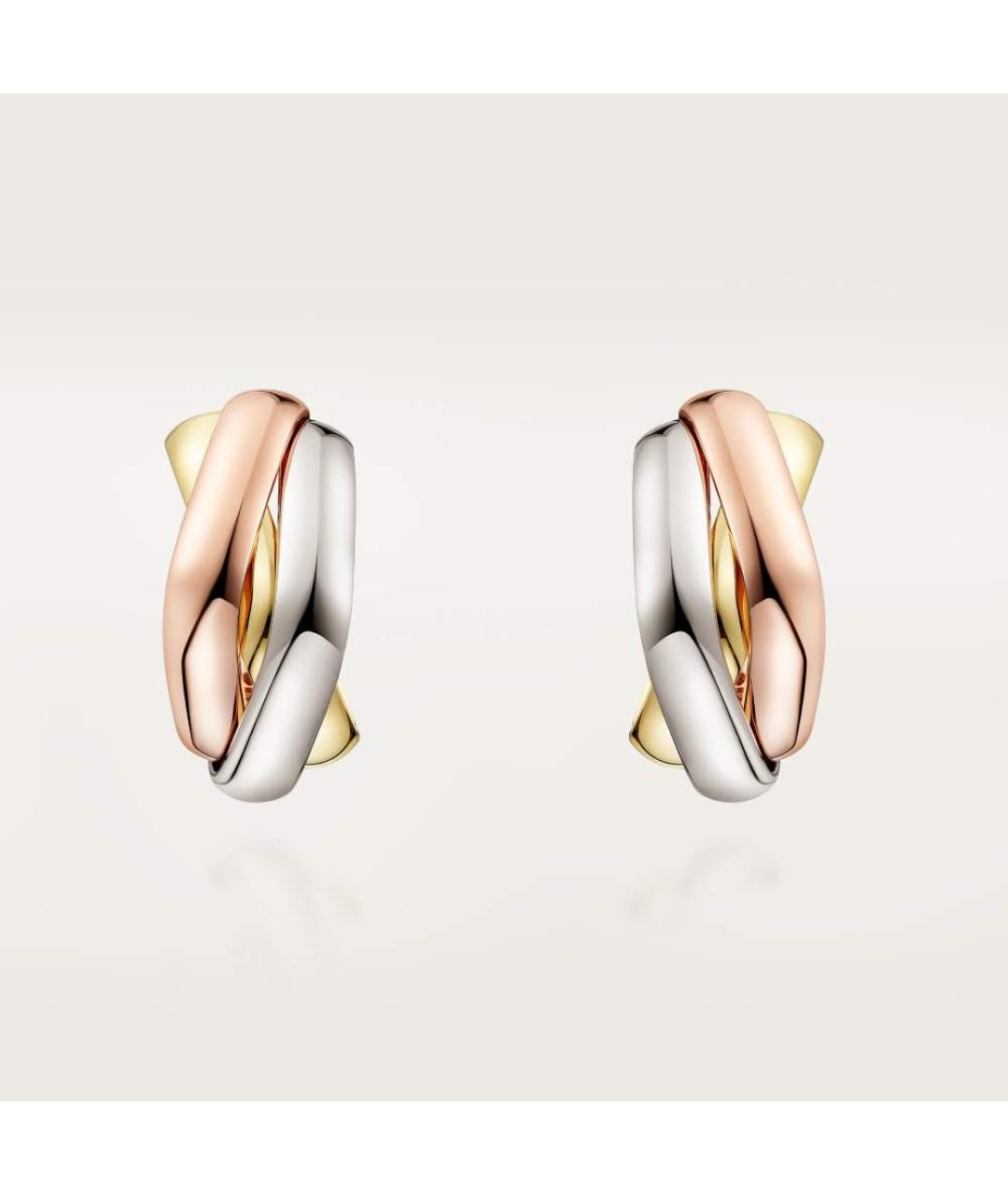 CARTIER Мульти серьги из розового золота, фото 4
