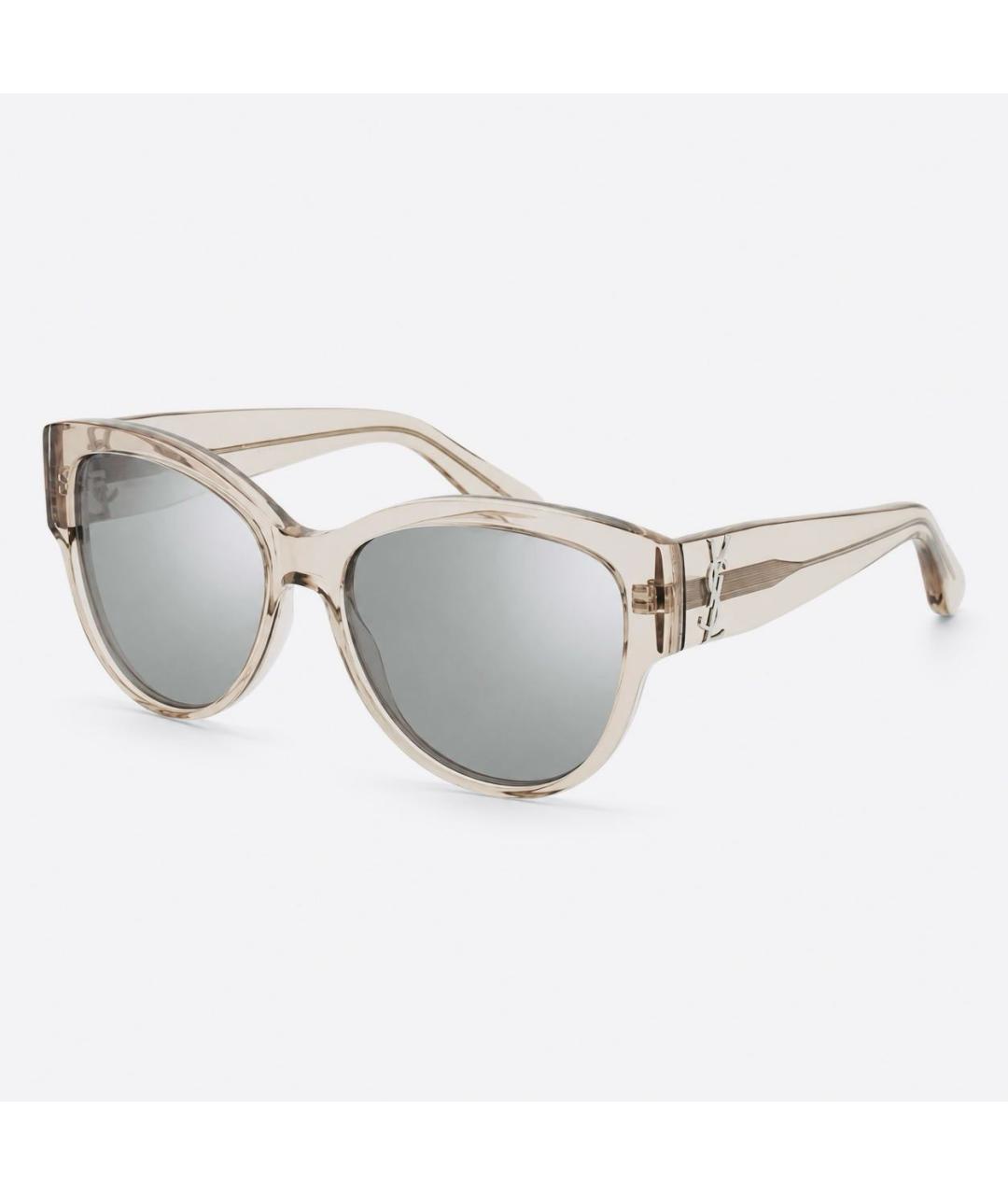 SAINT LAURENT Серые солнцезащитные очки, фото 9