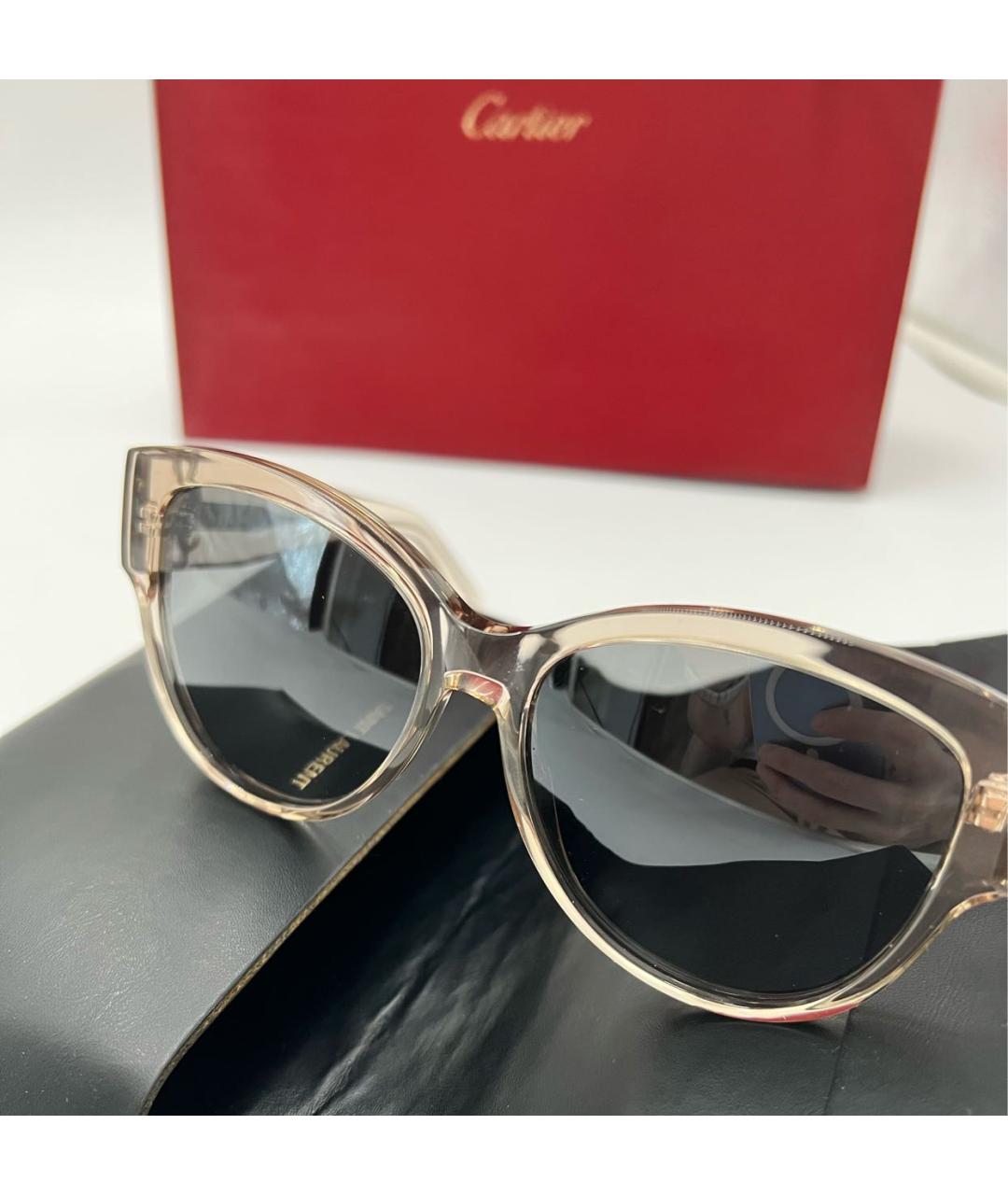SAINT LAURENT Серые солнцезащитные очки, фото 3