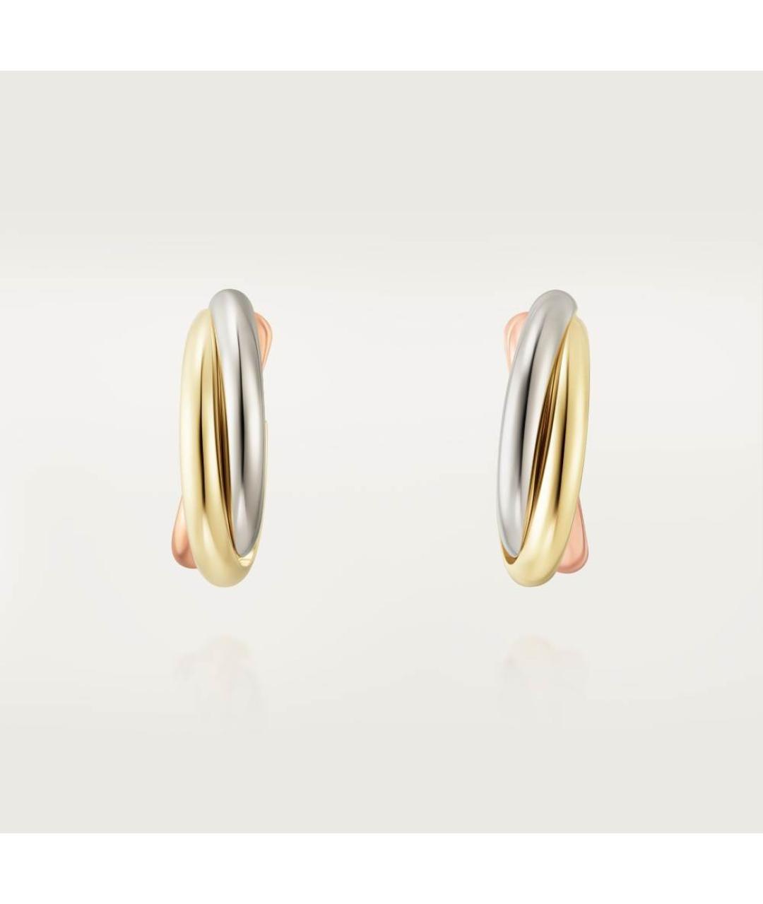CARTIER Мульти серьги из желтого золота, фото 4
