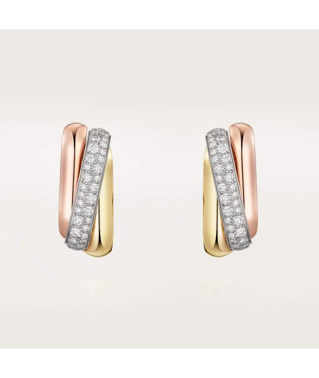 CARTIER Мульти серьги из розового золота, фото 4