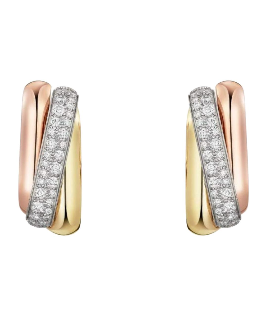 CARTIER Мульти серьги из розового золота, фото 1