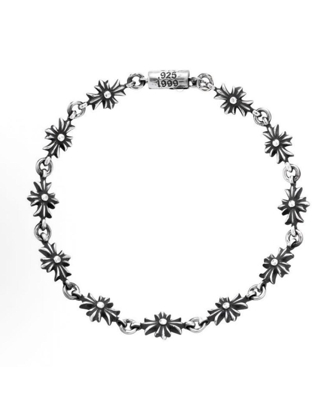 CHROME HEARTS Серебряный серебряный браслет, фото 4