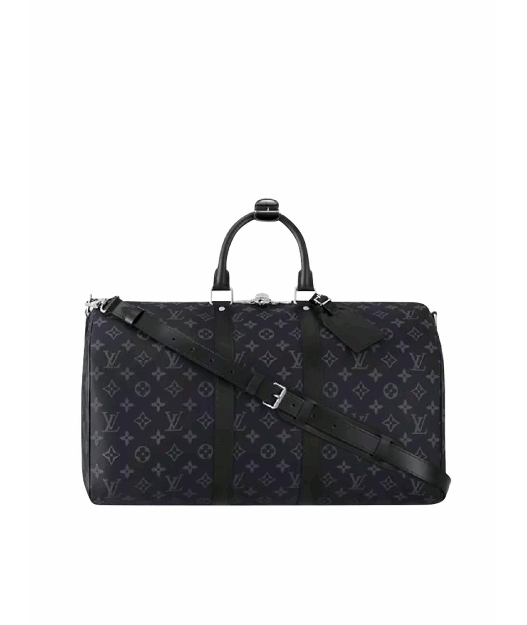 LOUIS VUITTON Черная дорожная/спортивная сумка, фото 1
