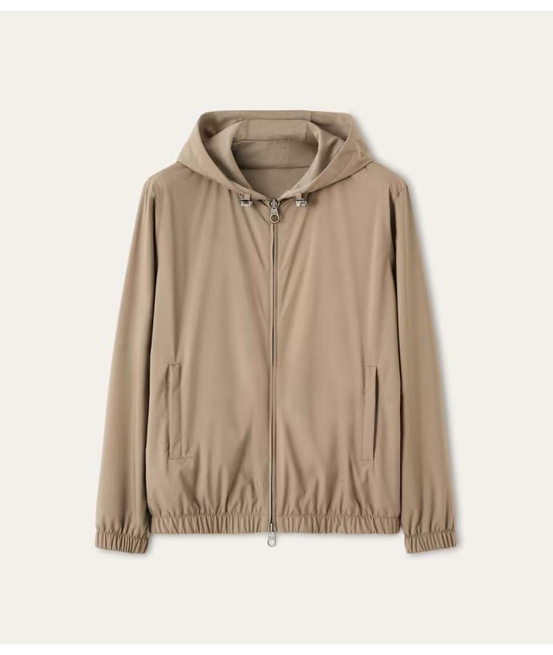 LORO PIANA Бежевая куртка, фото 9