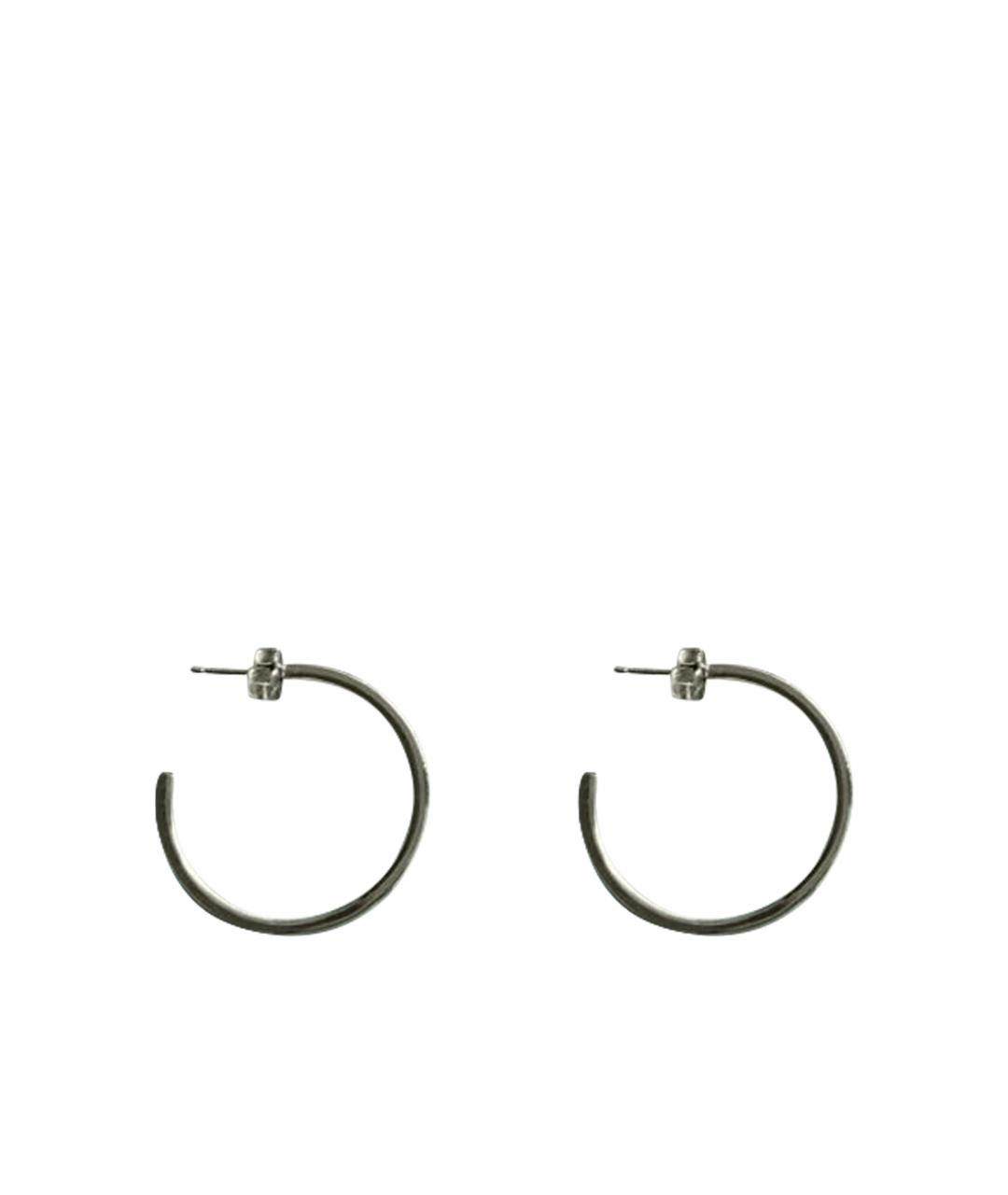 TIFFANY&CO Белые серебряные серьги, фото 1