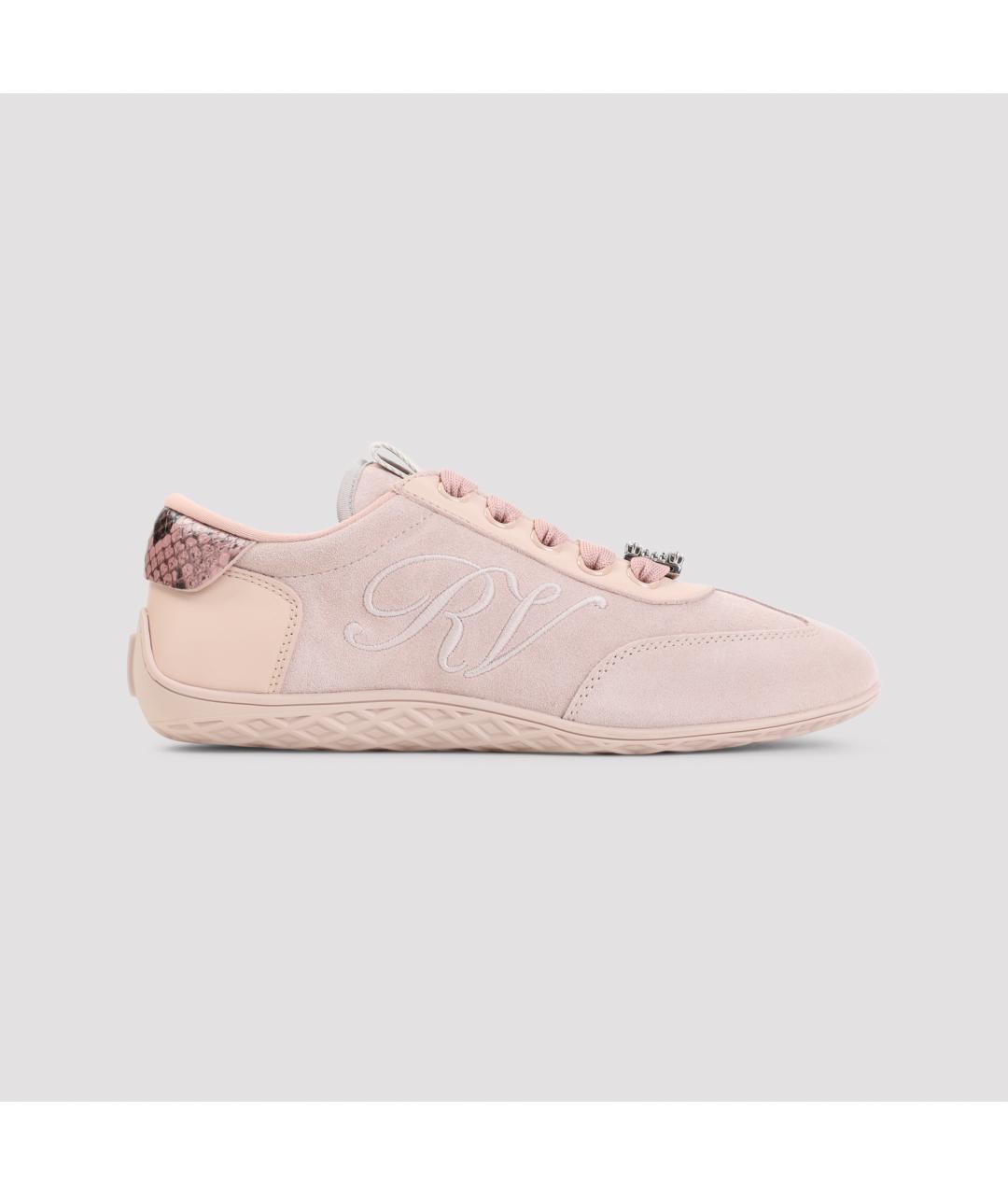 ROGER VIVIER Кожаные кроссовки, фото 3