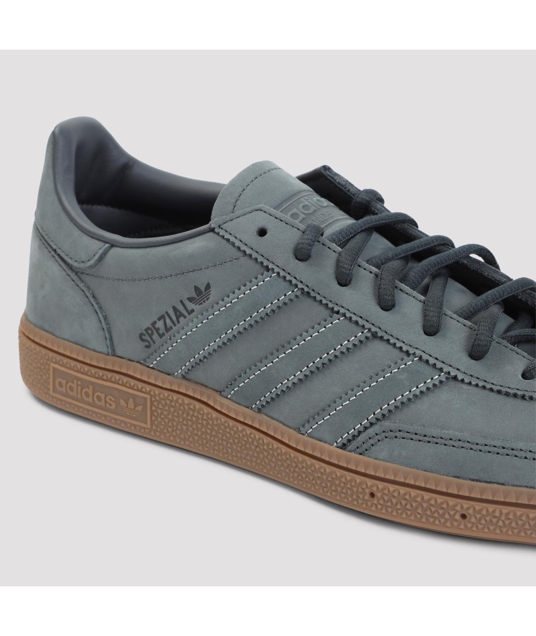 ADIDAS Серые замшевые низкие кроссовки / кеды, фото 5