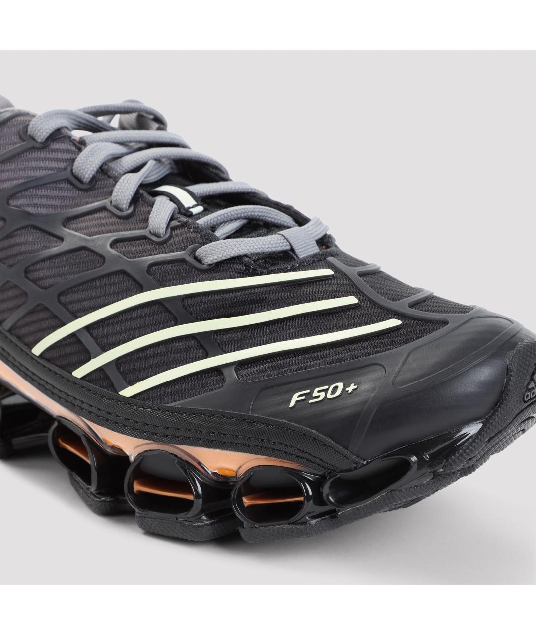 ADIDAS Черные текстильные низкие кроссовки / кеды, фото 5