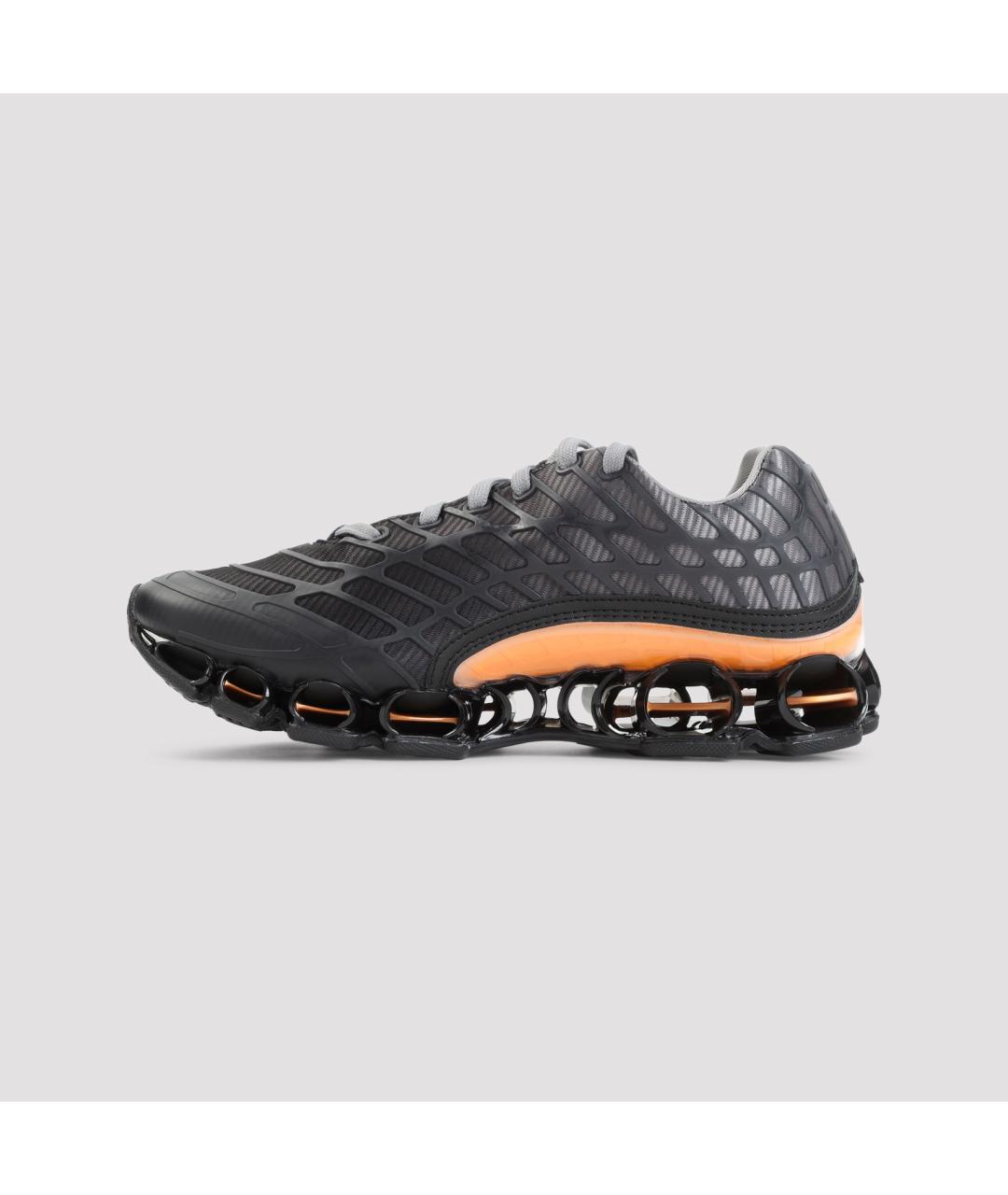 ADIDAS Черные текстильные низкие кроссовки / кеды, фото 3