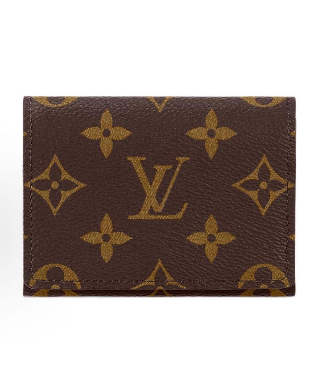 LOUIS VUITTON Коричневый кошелек, фото 1