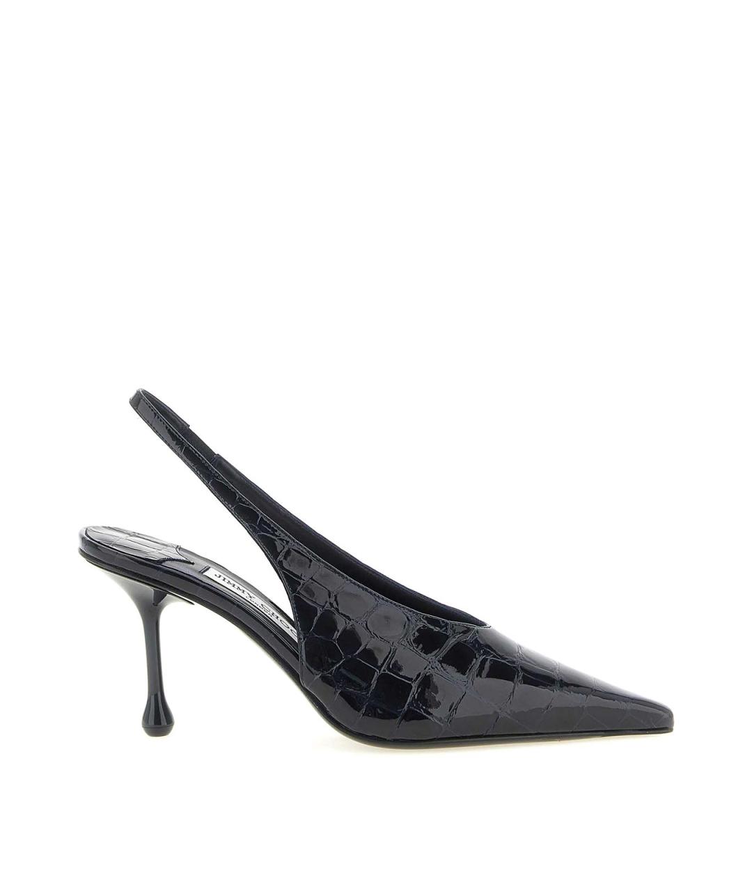JIMMY CHOO Синие кожаные туфли, фото 1