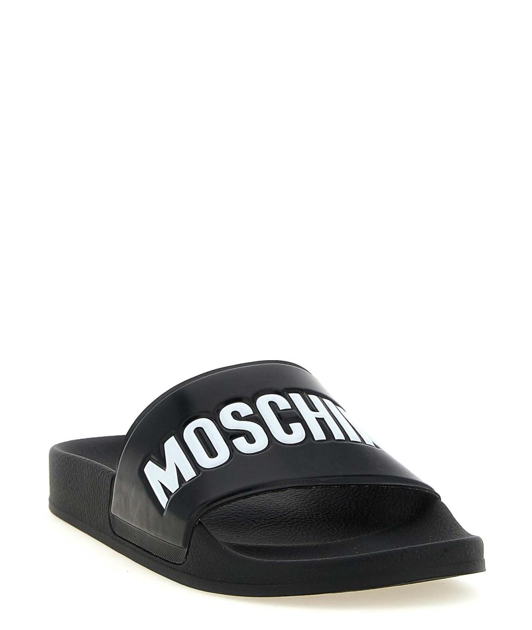 MOSCHINO Черные сандалии, фото 2