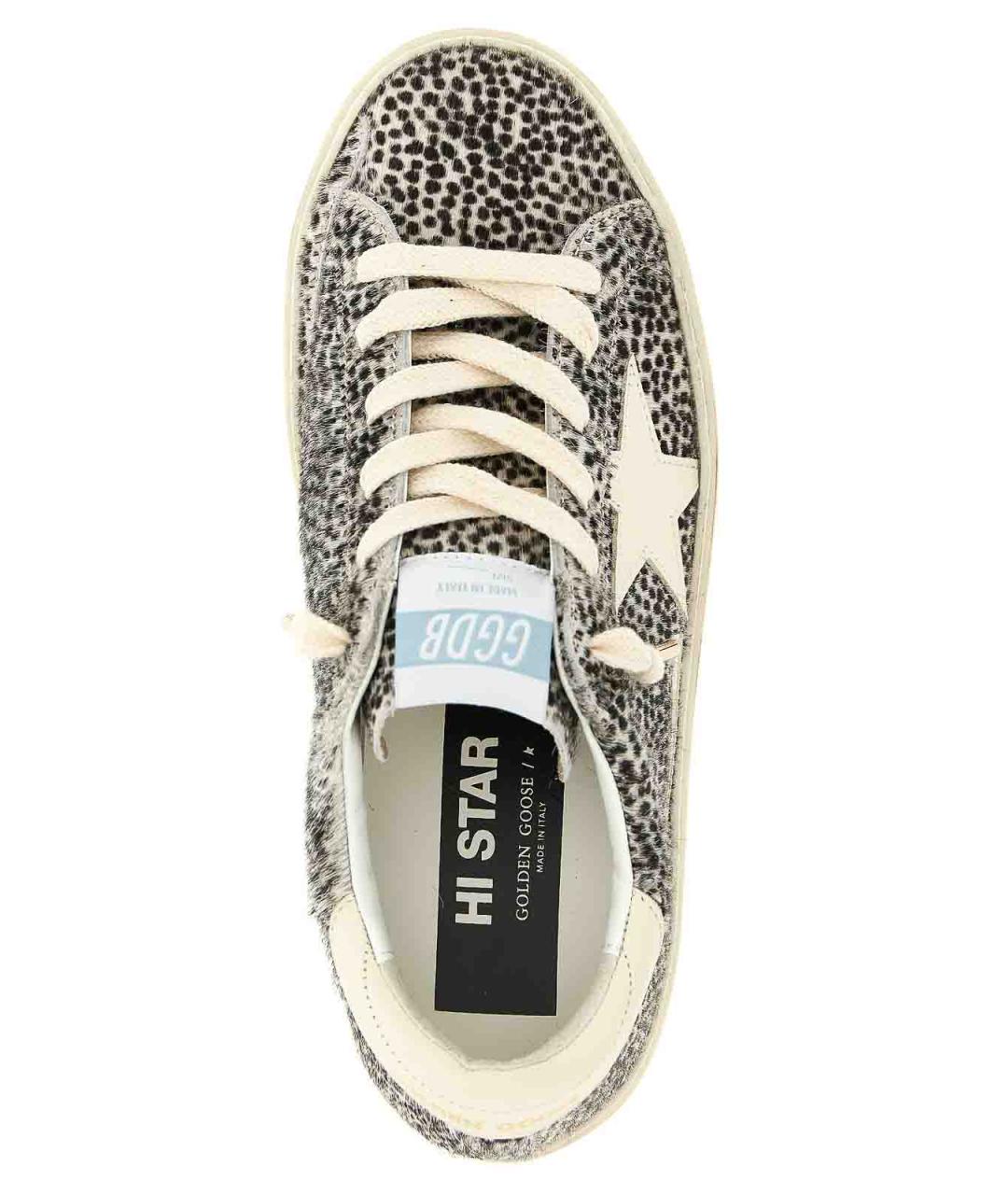 GOLDEN GOOSE Кожаные кеды, фото 4