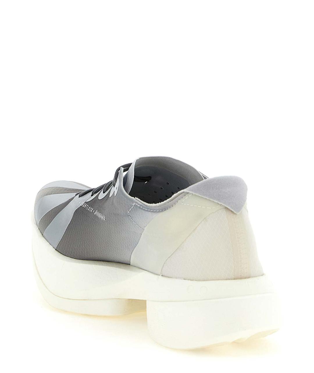 Y-3 Серые низкие кроссовки / кеды, фото 3