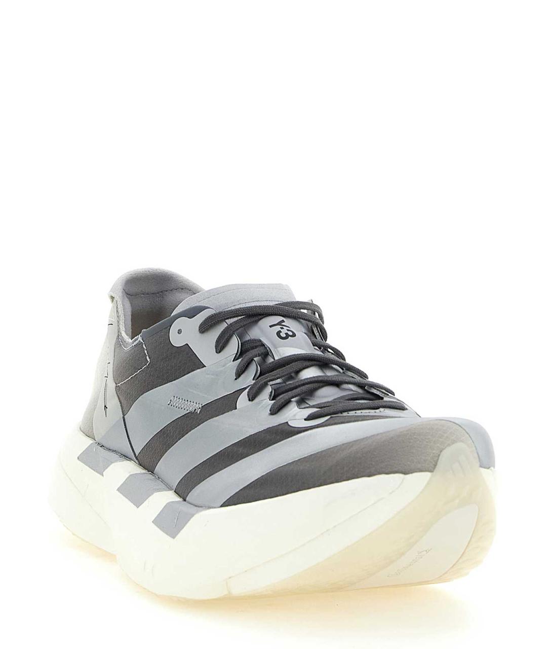 Y-3 Серые низкие кроссовки / кеды, фото 2