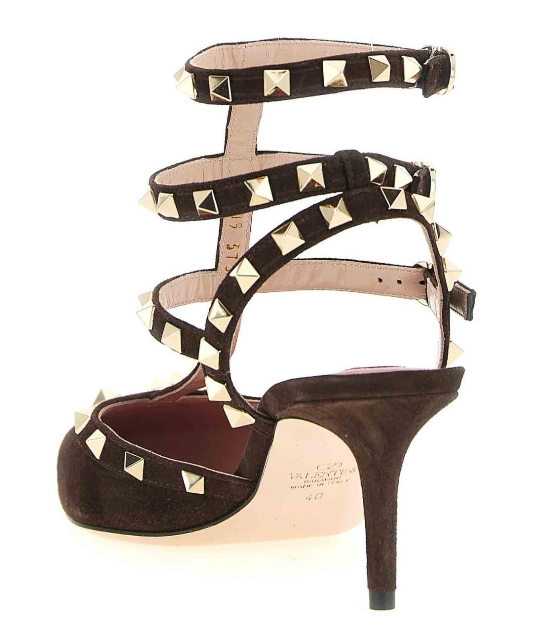 VALENTINO Коричневые замшевые туфли, фото 3