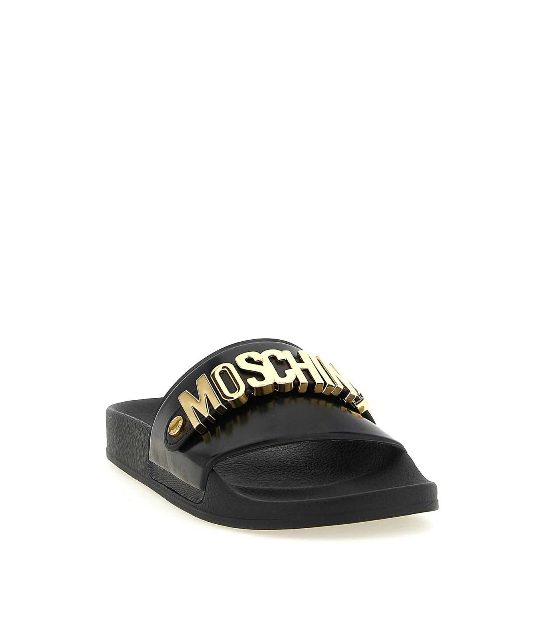 MOSCHINO Черные сандалии, фото 2