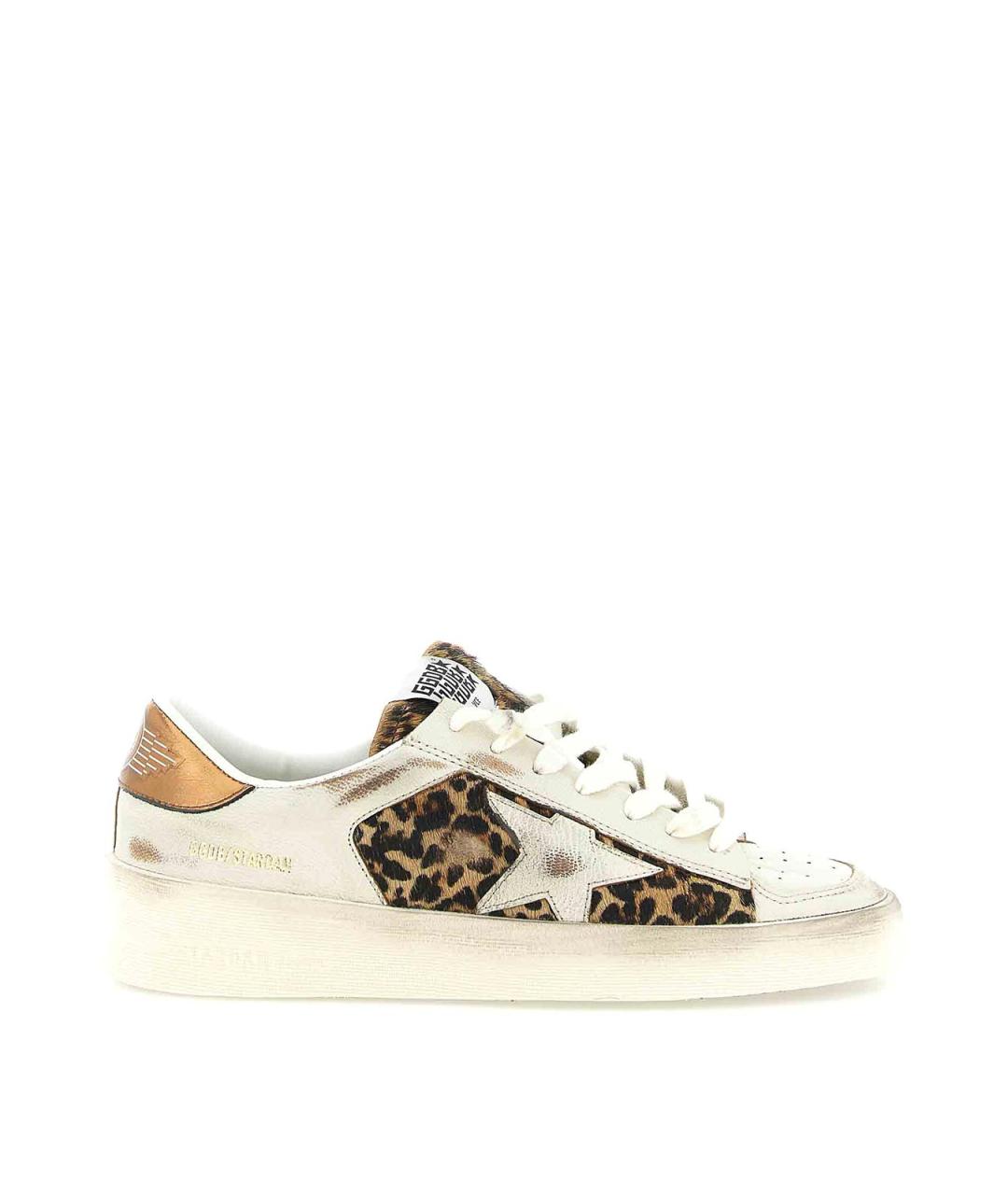 GOLDEN GOOSE Мульти кожаные кеды, фото 1