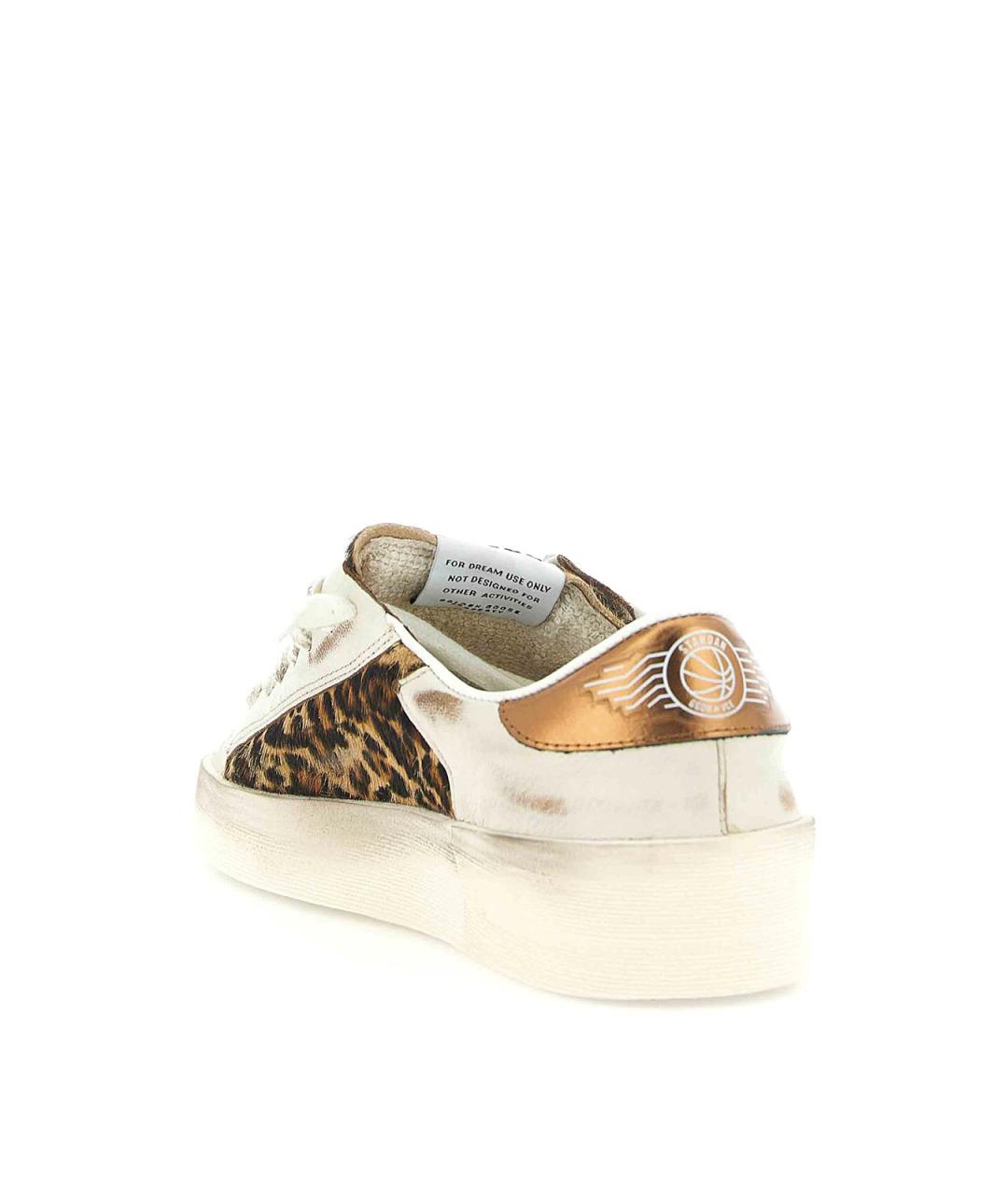 GOLDEN GOOSE Мульти кожаные кеды, фото 3