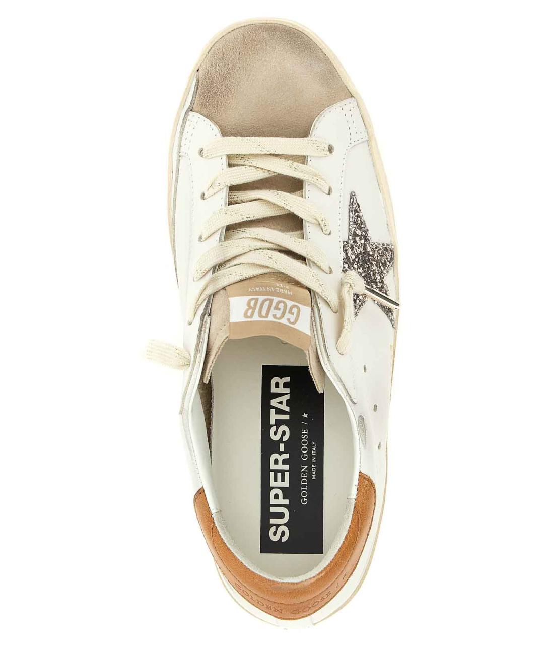 GOLDEN GOOSE Мульти кожаные кеды, фото 4