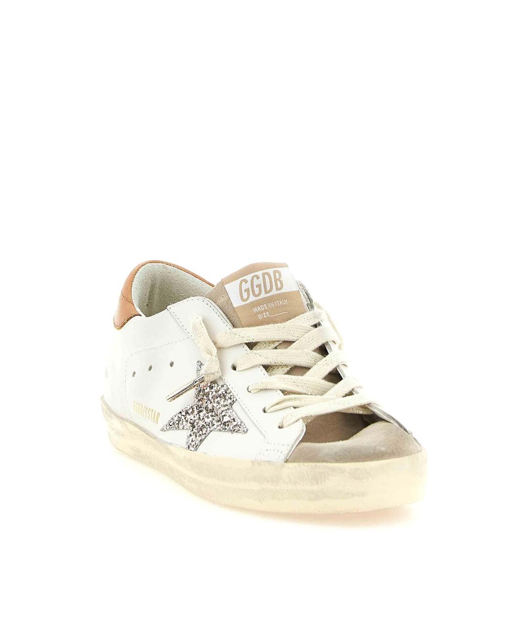 GOLDEN GOOSE Мульти кожаные кеды, фото 2