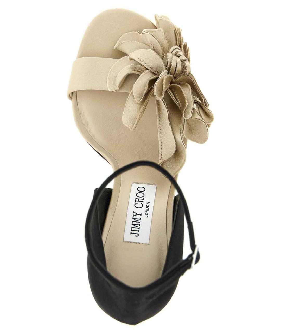 JIMMY CHOO Мульти босоножки из экзотической кожи, фото 4