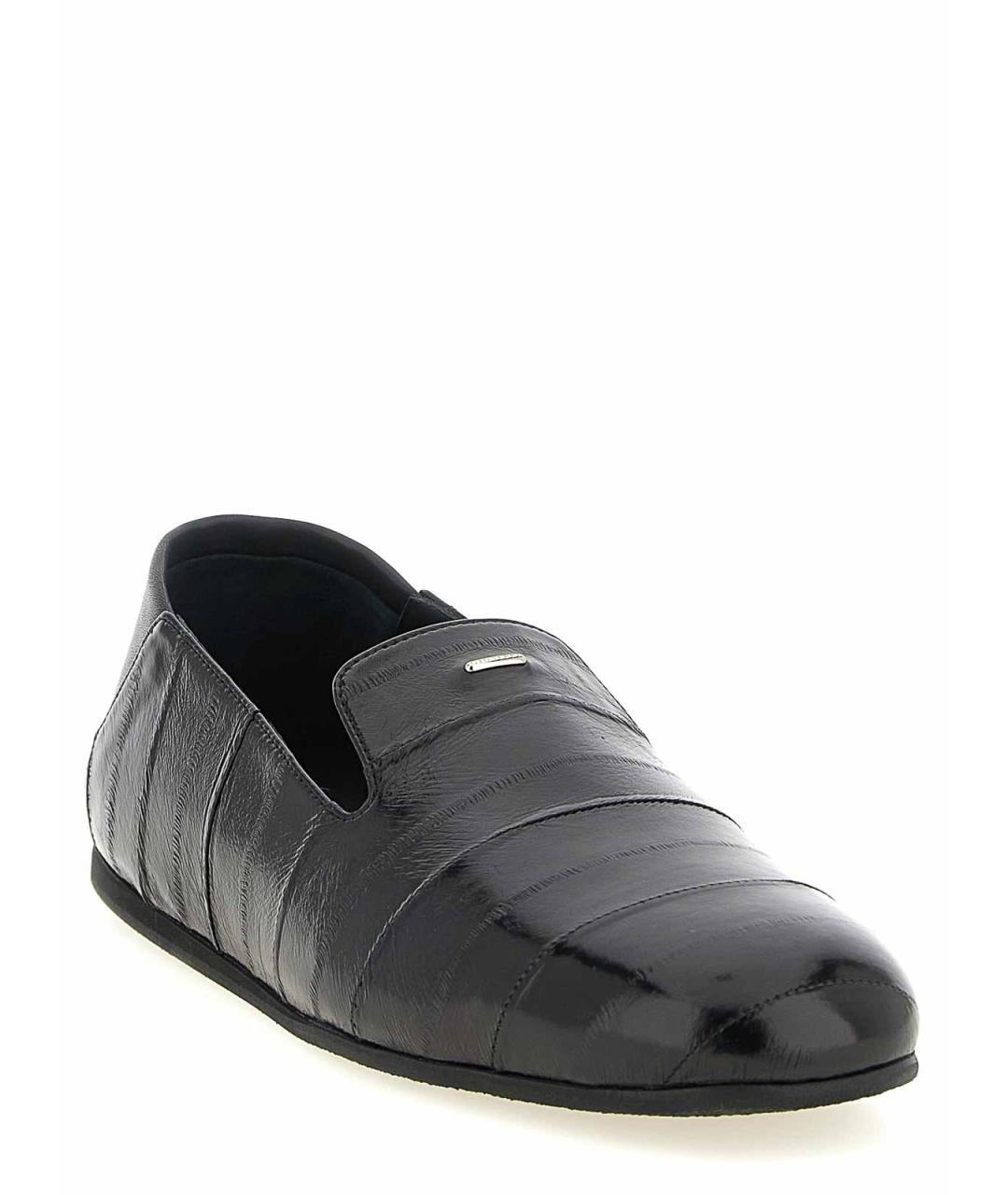 GIUSEPPE ZANOTTI DESIGN Черные кожаные лоферы, фото 2