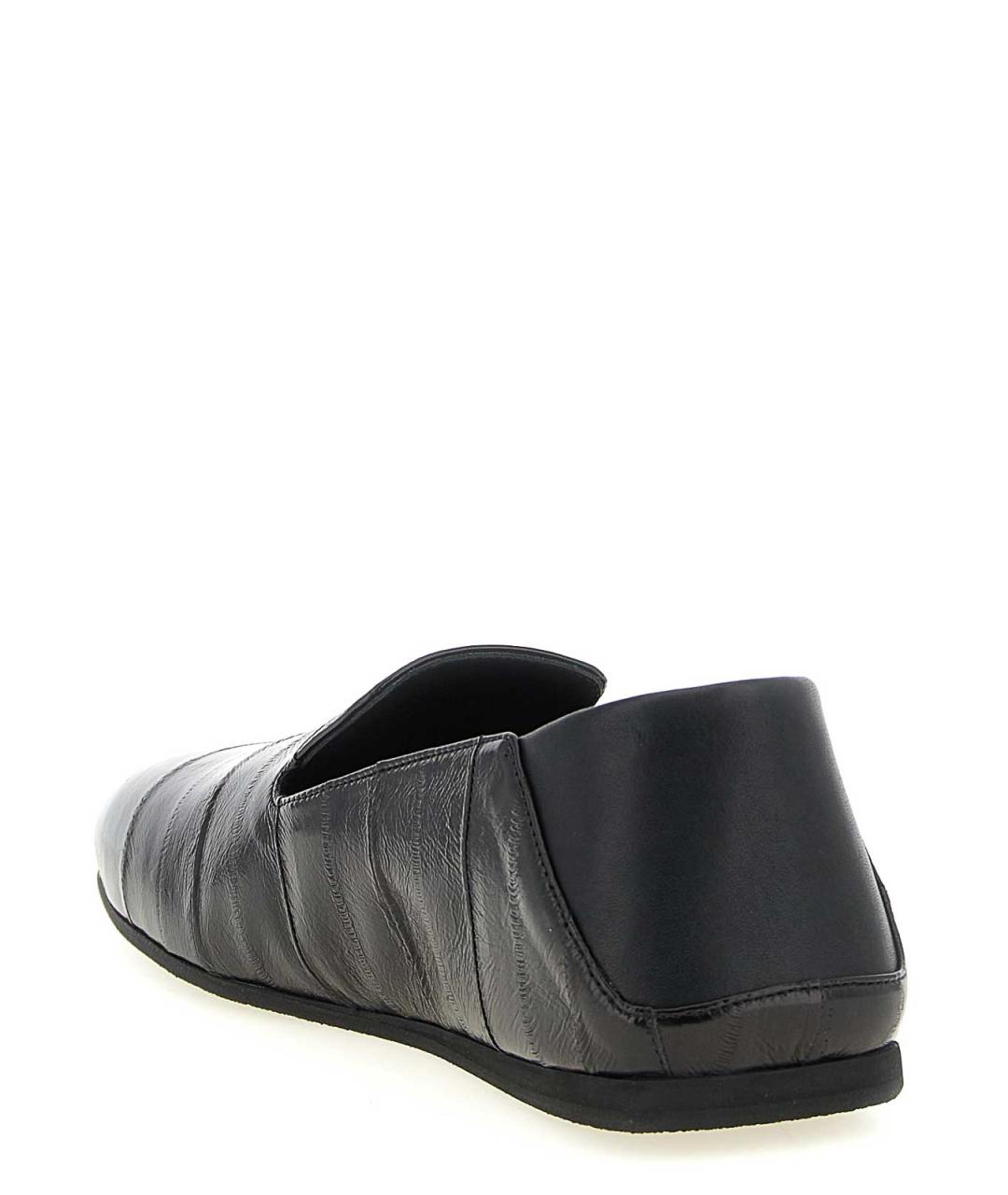 GIUSEPPE ZANOTTI DESIGN Черные кожаные лоферы, фото 3