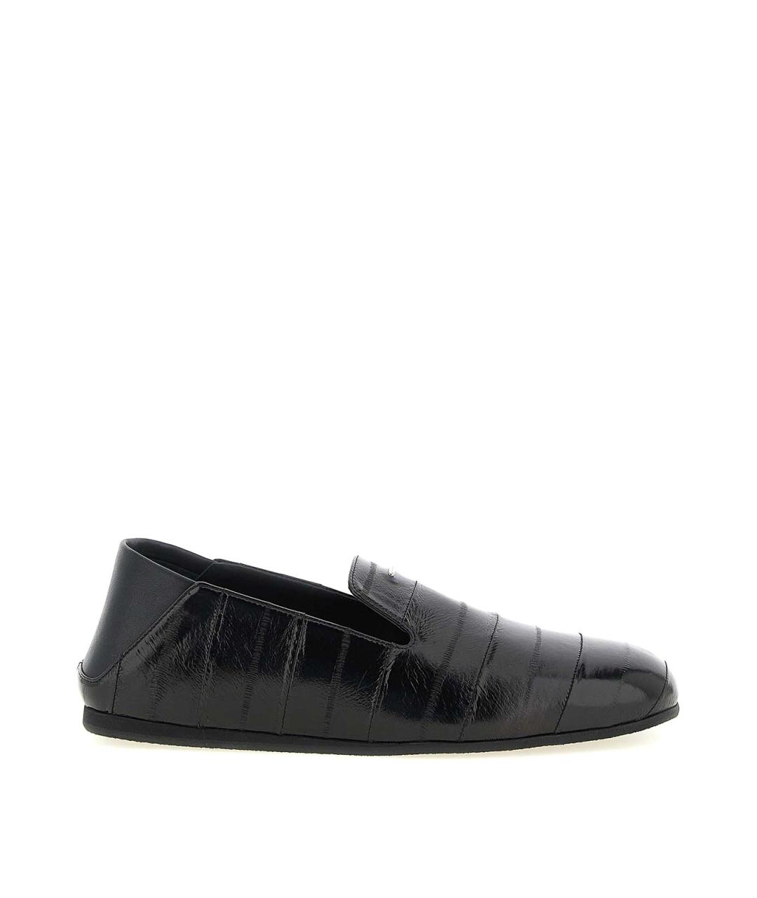 GIUSEPPE ZANOTTI DESIGN Черные кожаные лоферы, фото 1