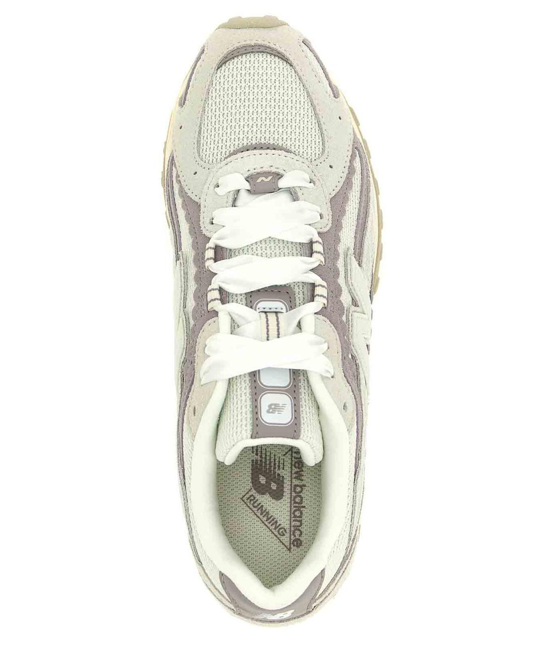 NEW BALANCE Белые кожаные кроссовки, фото 4