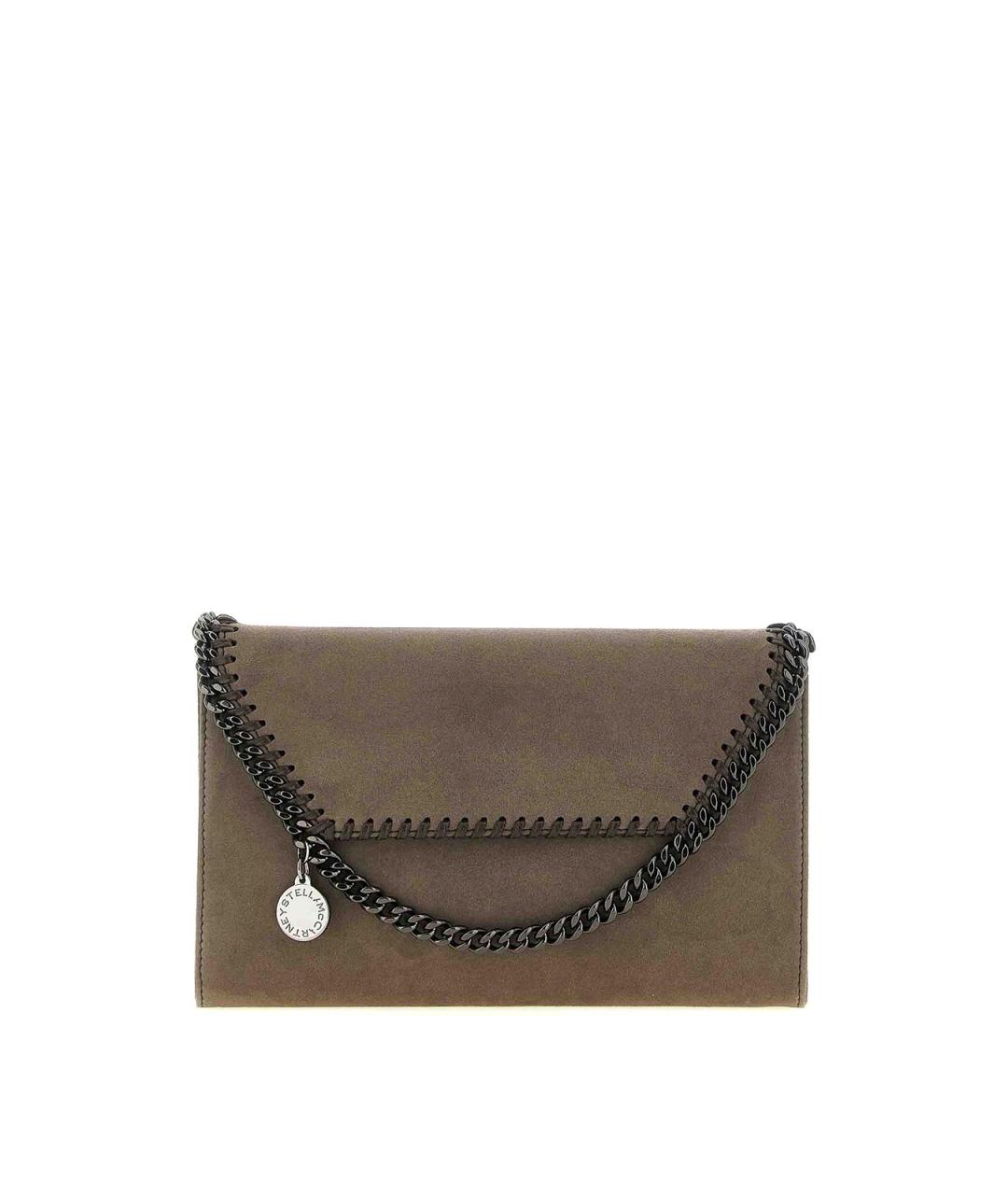 STELLA MCCARTNEY Серая синтетическая сумка через плечо, фото 1