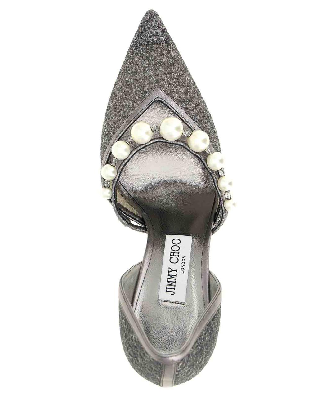 JIMMY CHOO Серые туфли, фото 4