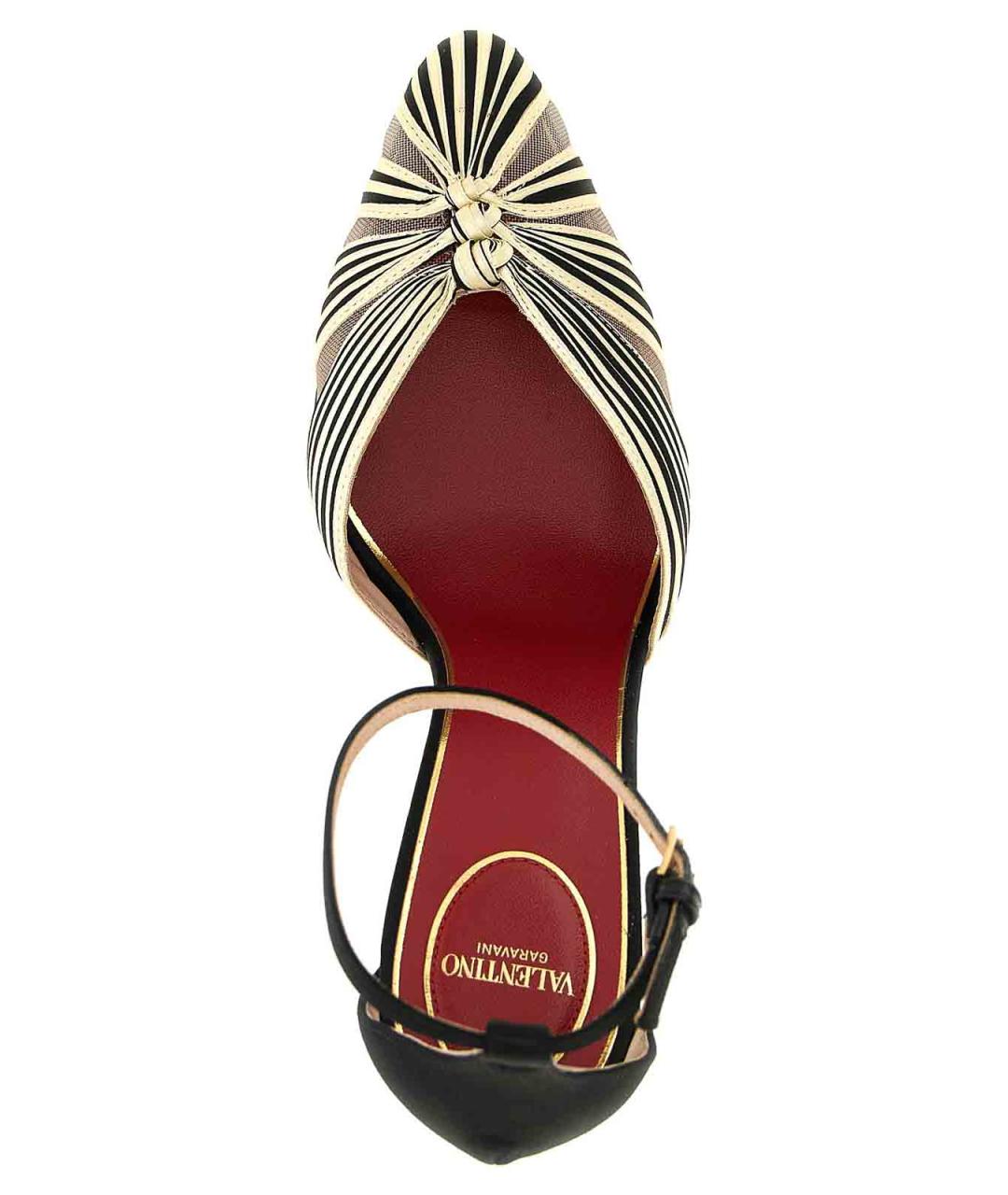 VALENTINO Мульти текстильные туфли, фото 4