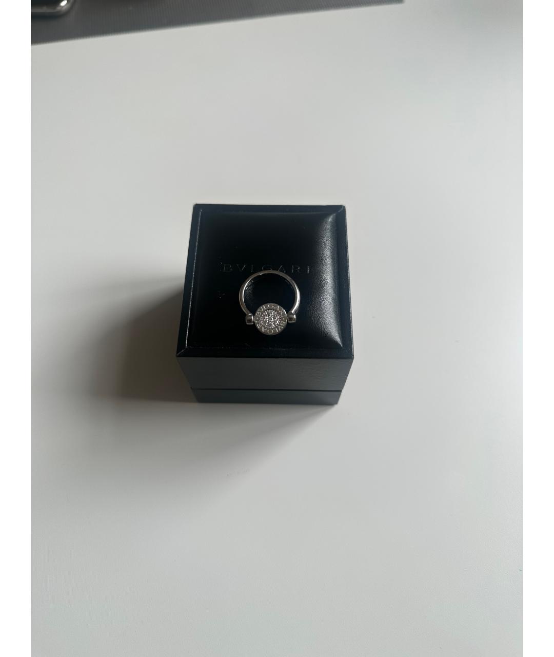BVLGARI Серебряное кольцо из белого золота, фото 2