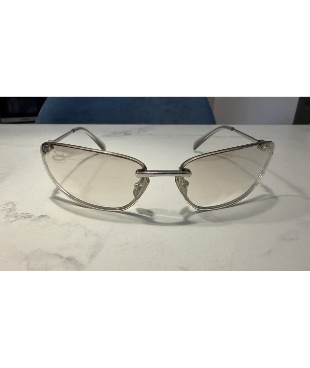 MIU MIU Серые солнцезащитные очки, фото 4