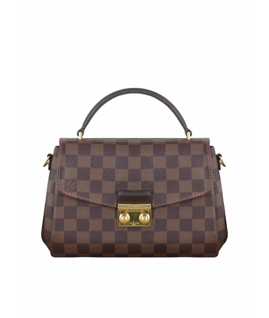 LOUIS VUITTON Коричневая сумка через плечо из канвы, фото 1