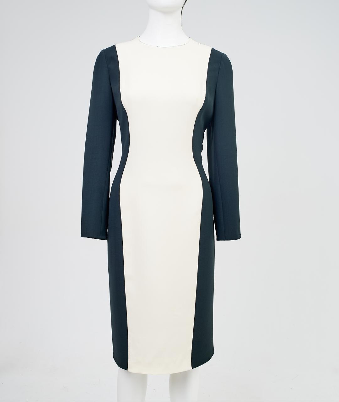 CHRISTIAN DIOR Белое шелковое повседневное платье, фото 5