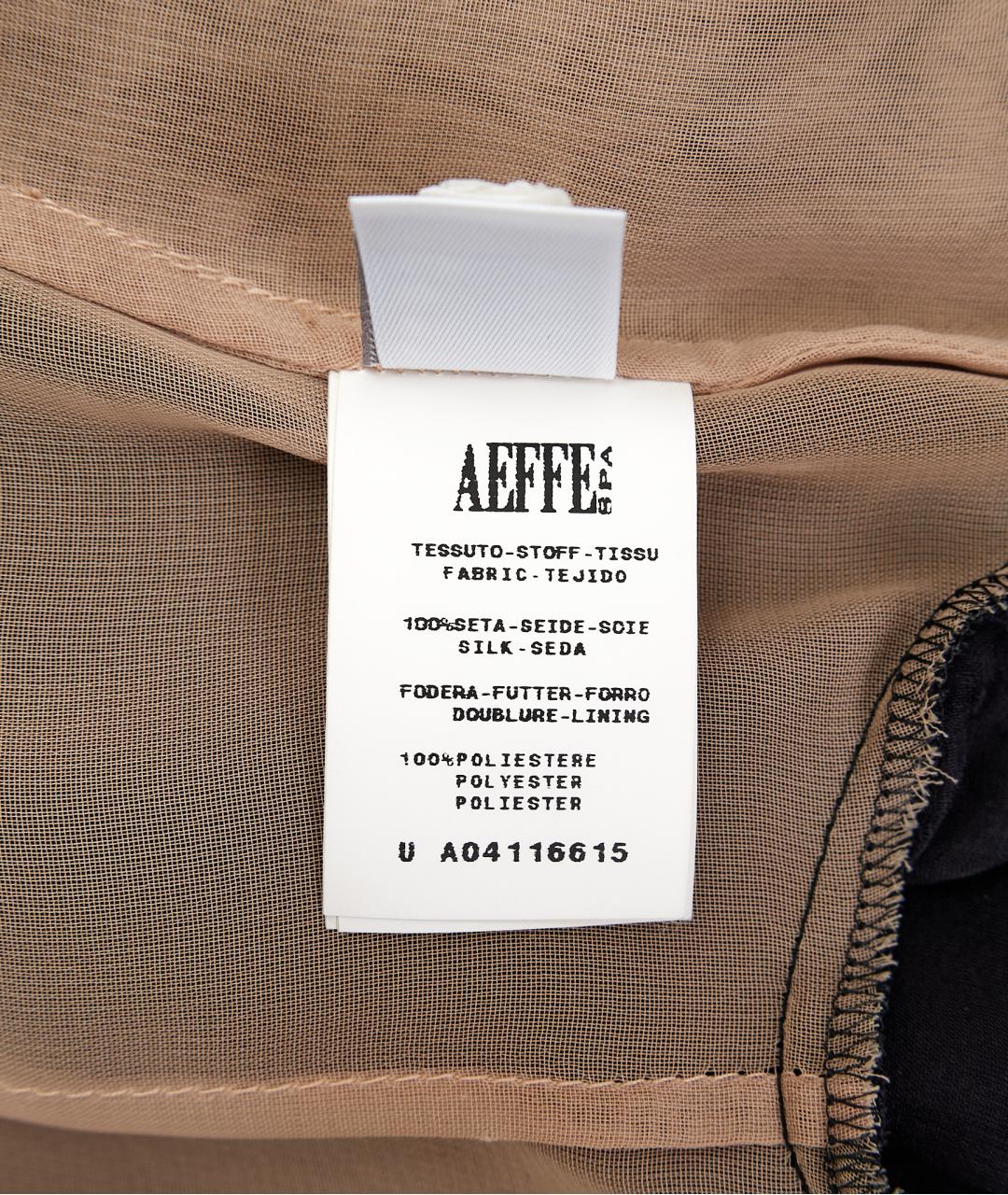 ALBERTA FERRETTI Черное шелковое вечернее платье, фото 5