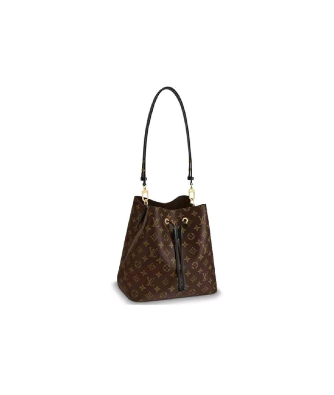 LOUIS VUITTON Коричневая сумка тоут, фото 5