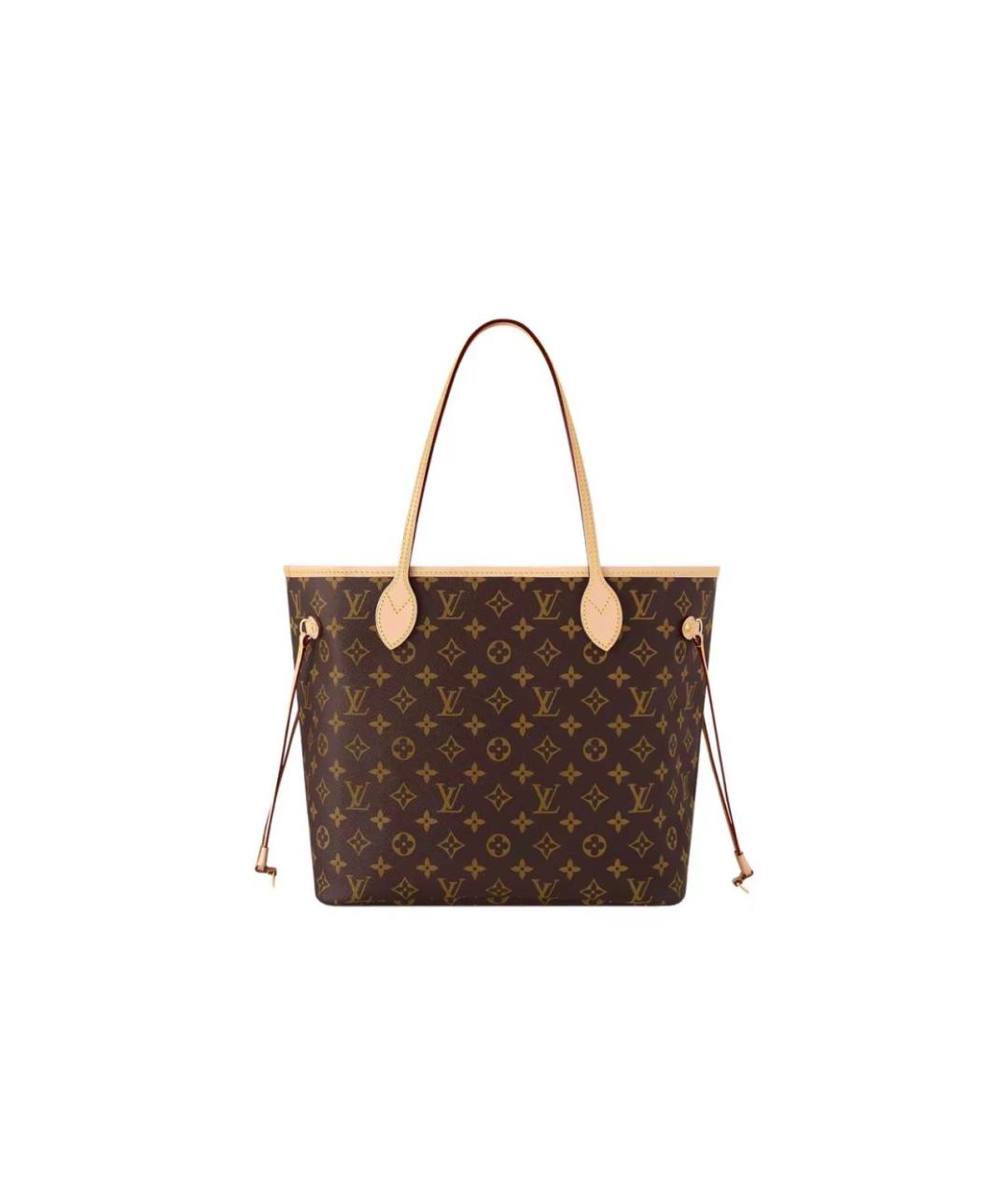LOUIS VUITTON Коричневая сумка тоут из искусственной кожи, фото 6