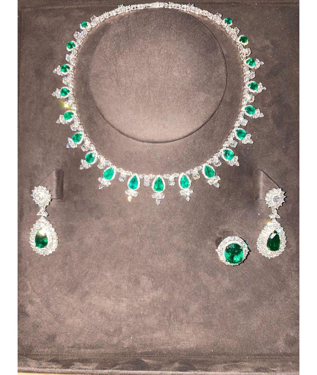 YANA JEWELLERY Зеленое колье, фото 4