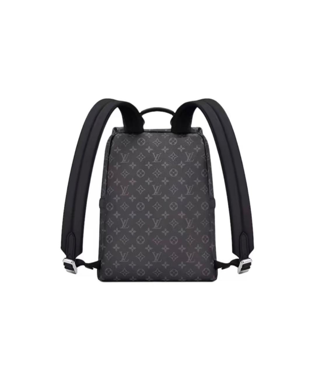LOUIS VUITTON Черный рюкзак из искусственной кожи, фото 2