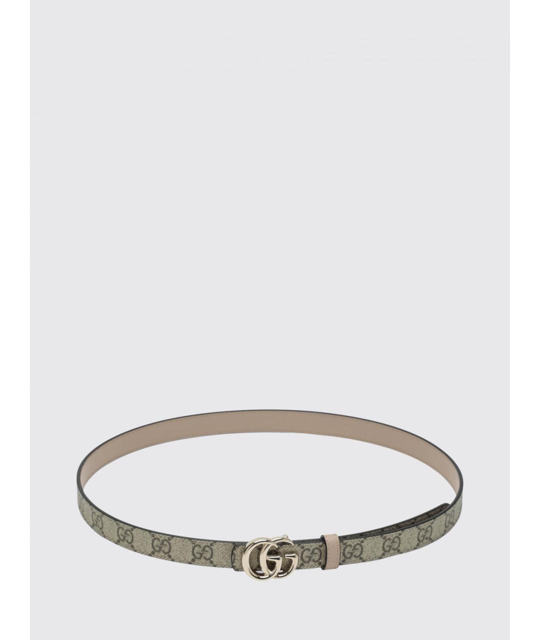 GUCCI Бежевый ремень, фото 3