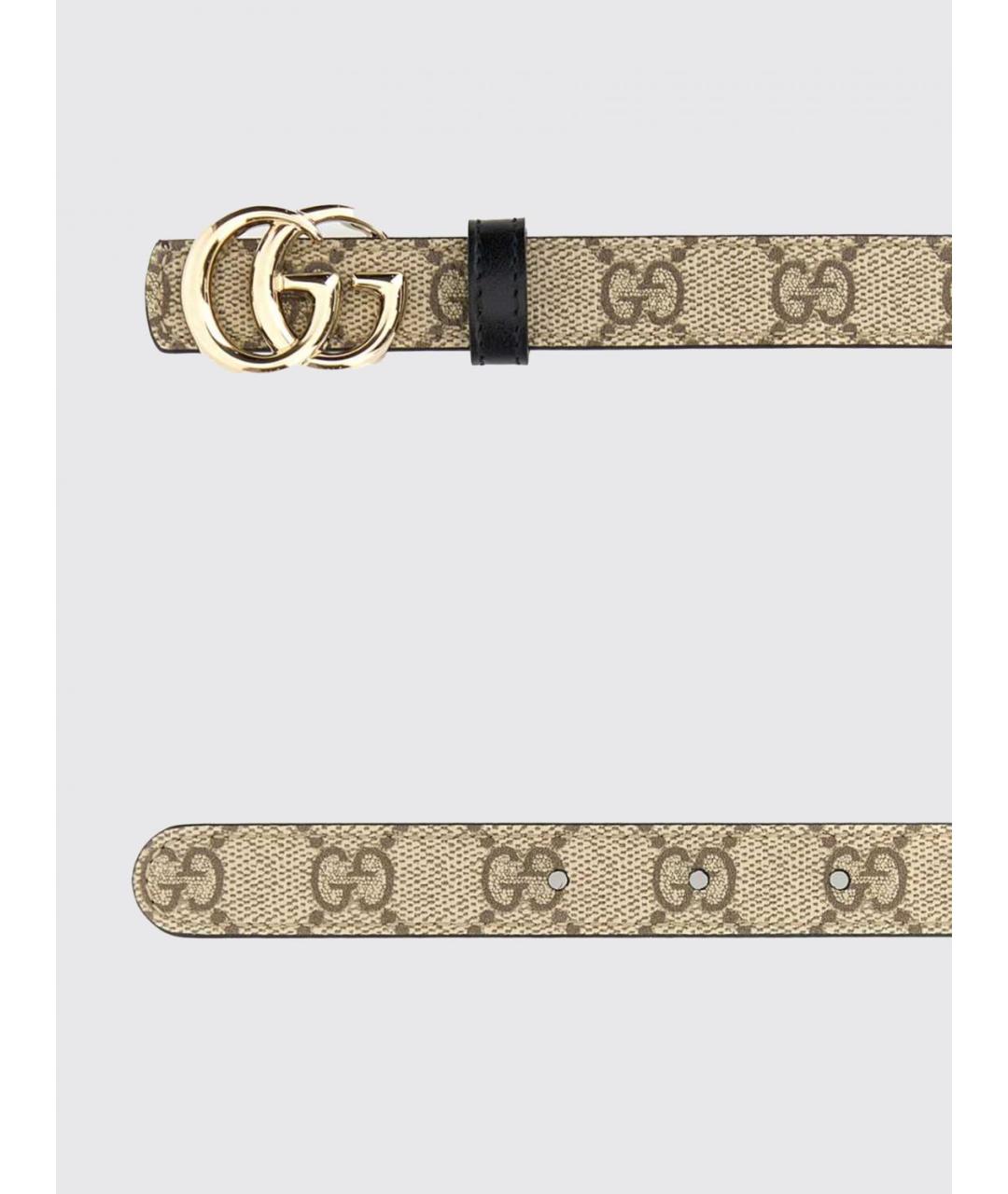 GUCCI Бежевый ремень, фото 2